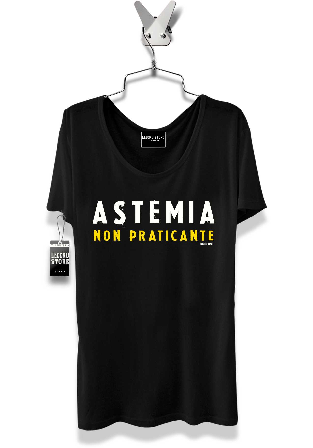 T-Shirt LeecruStore" Astemio/A non praticante!