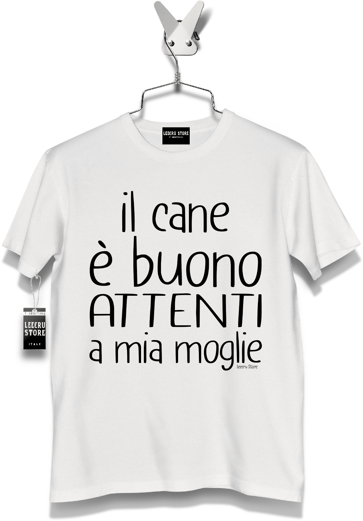 T-Shirt LeecruStore" il cane è buono "