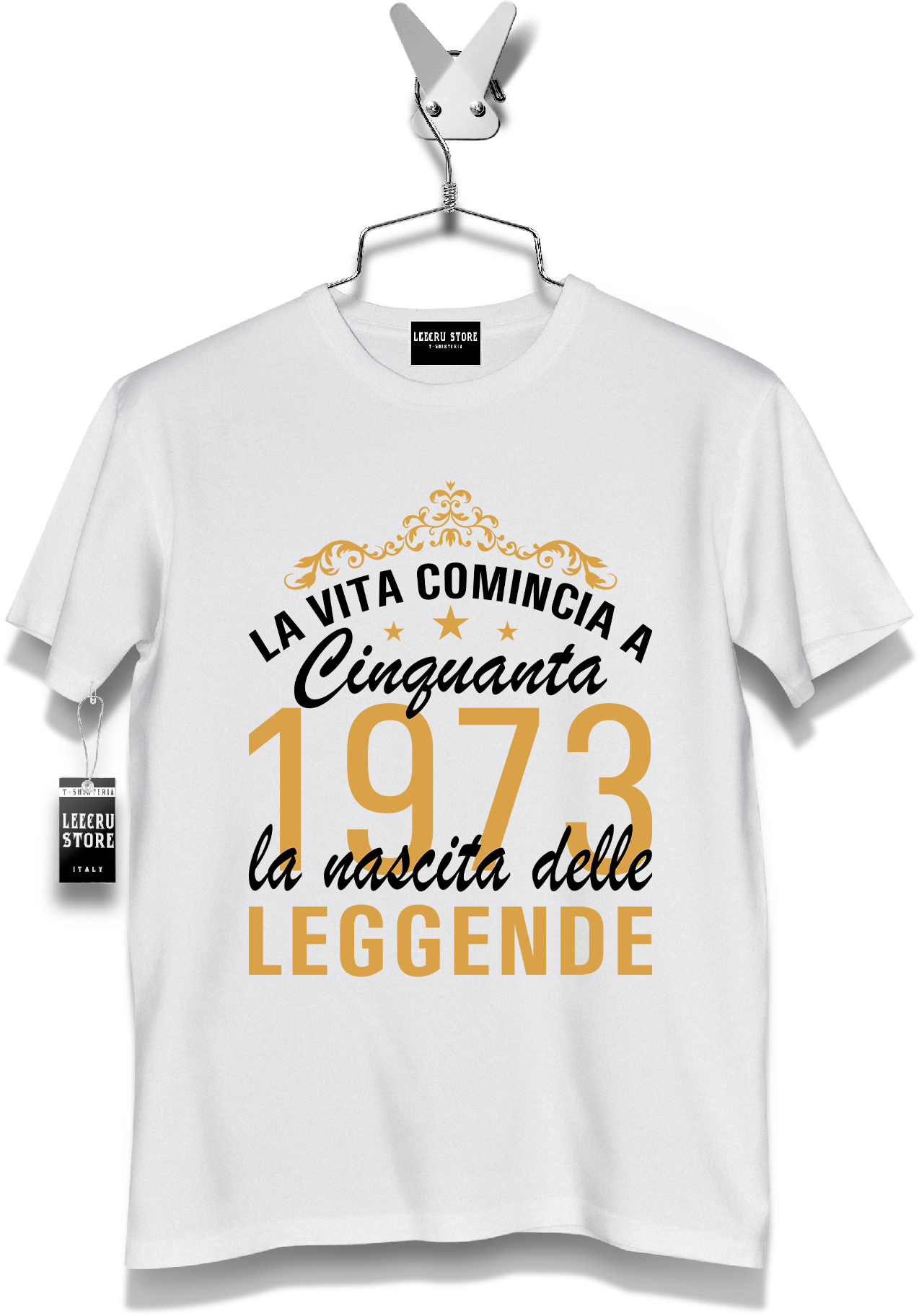 T-Shirt LeecruStore" La vita comincia"