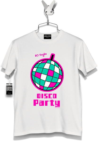 T-Shirt LeecruStore" Disco party "
