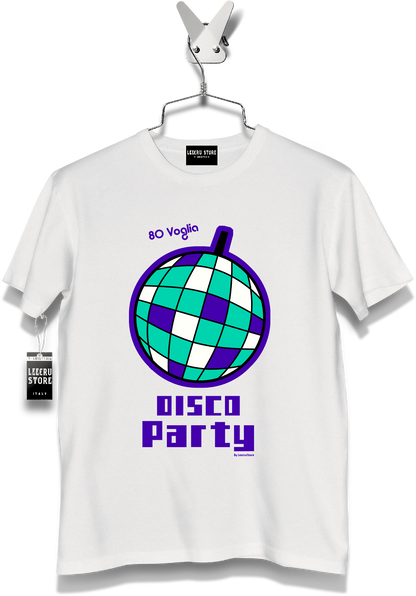 T-Shirt LeecruStore" Disco party "