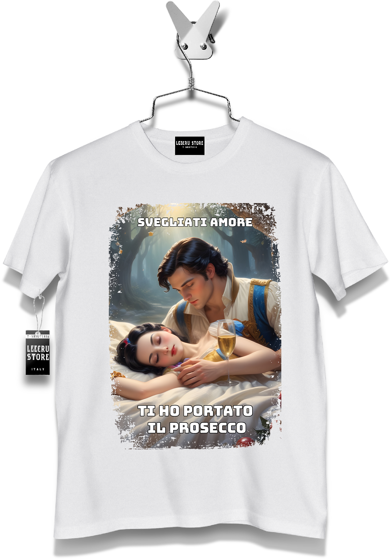 T-Shirt LeecruStore" Svegliati amore"