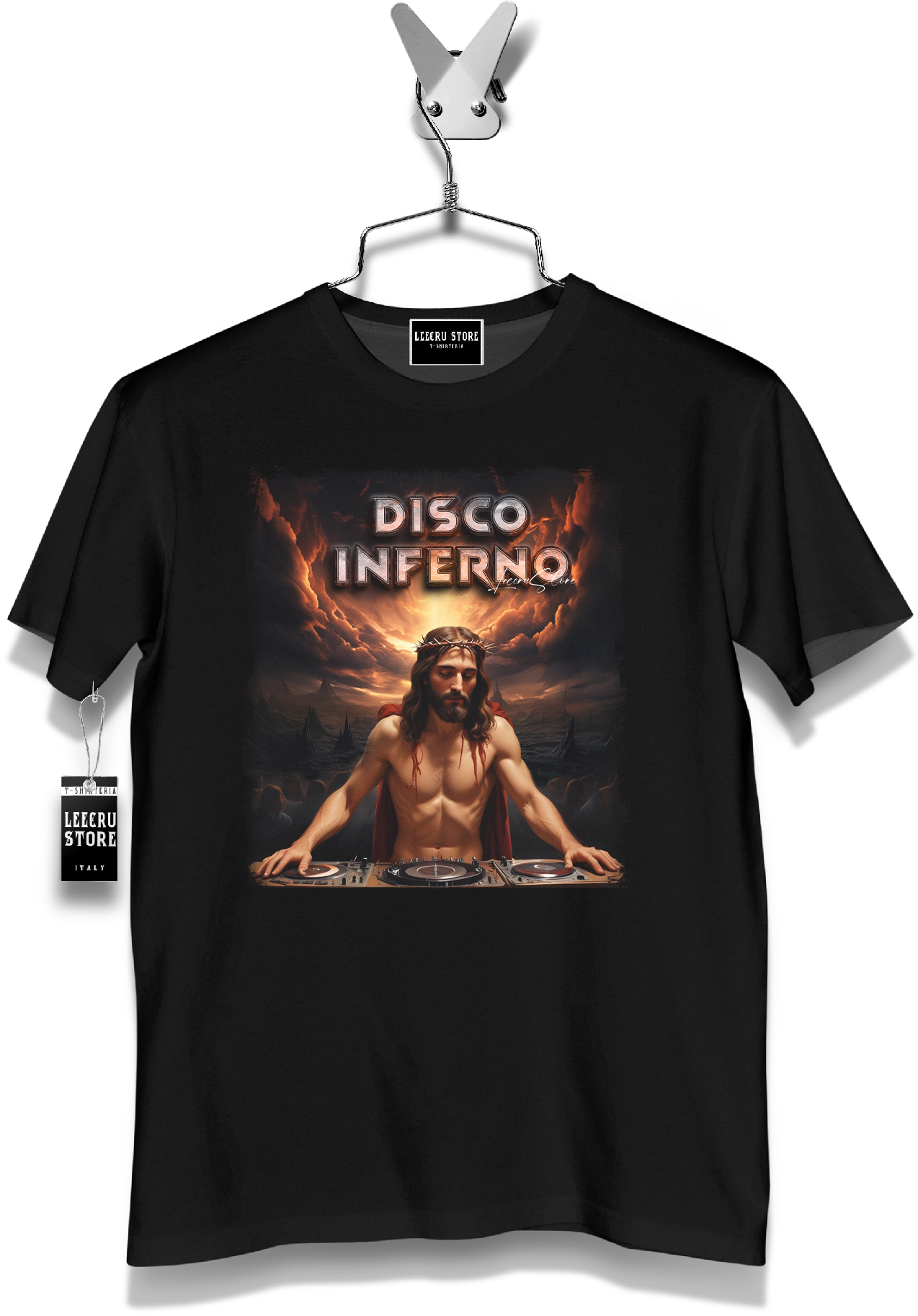 T-Shirt LeecruStore" Disco Inferno "