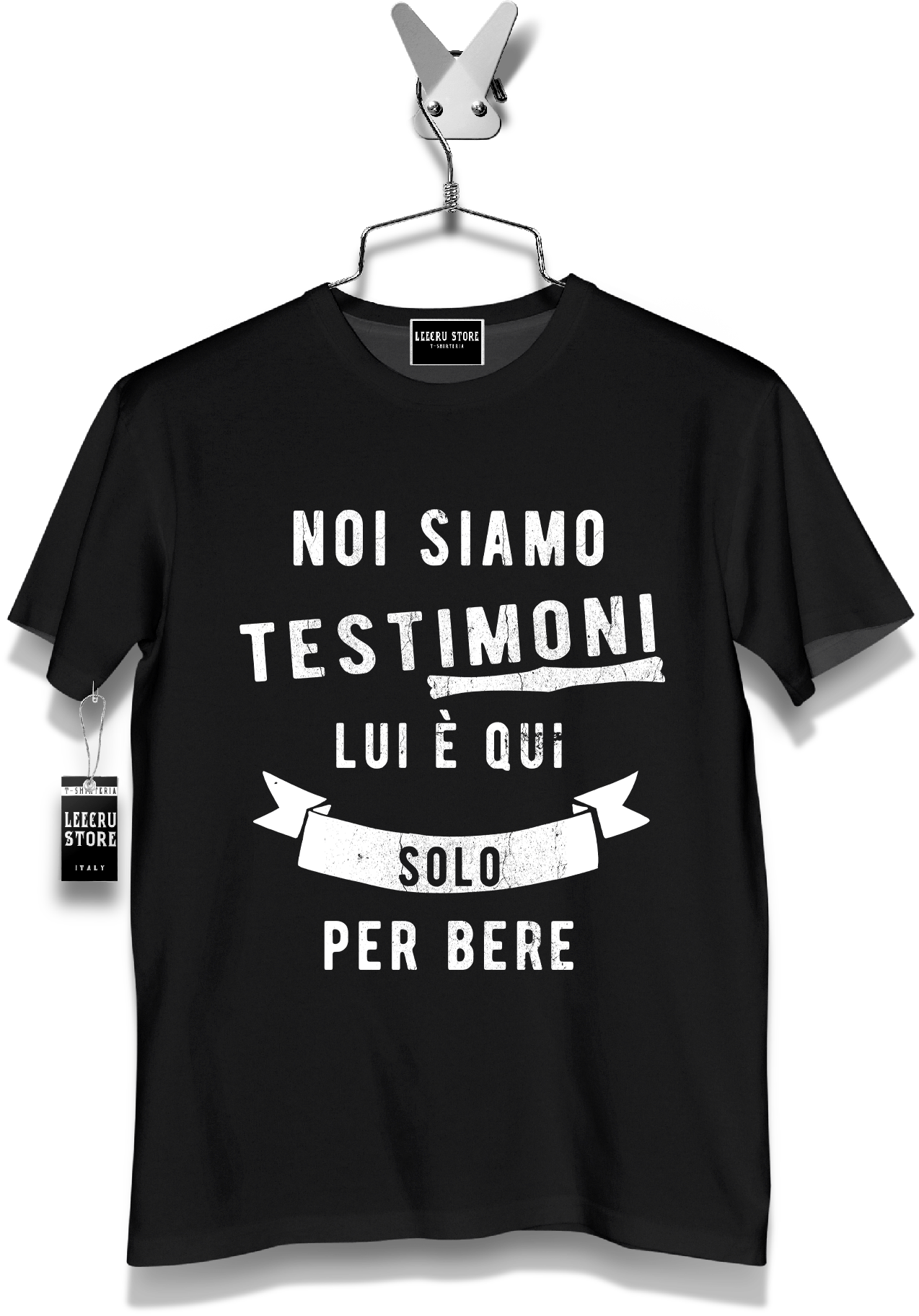 T-Shirt LeecruStore" Noi siamo i testimoni "