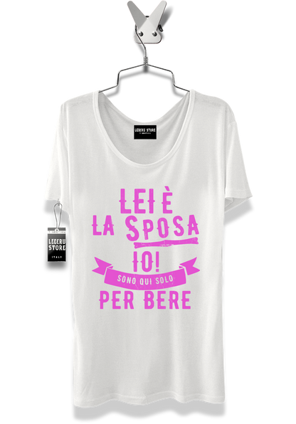 T-Shirt LeecruStore "Lei è la sposa!
