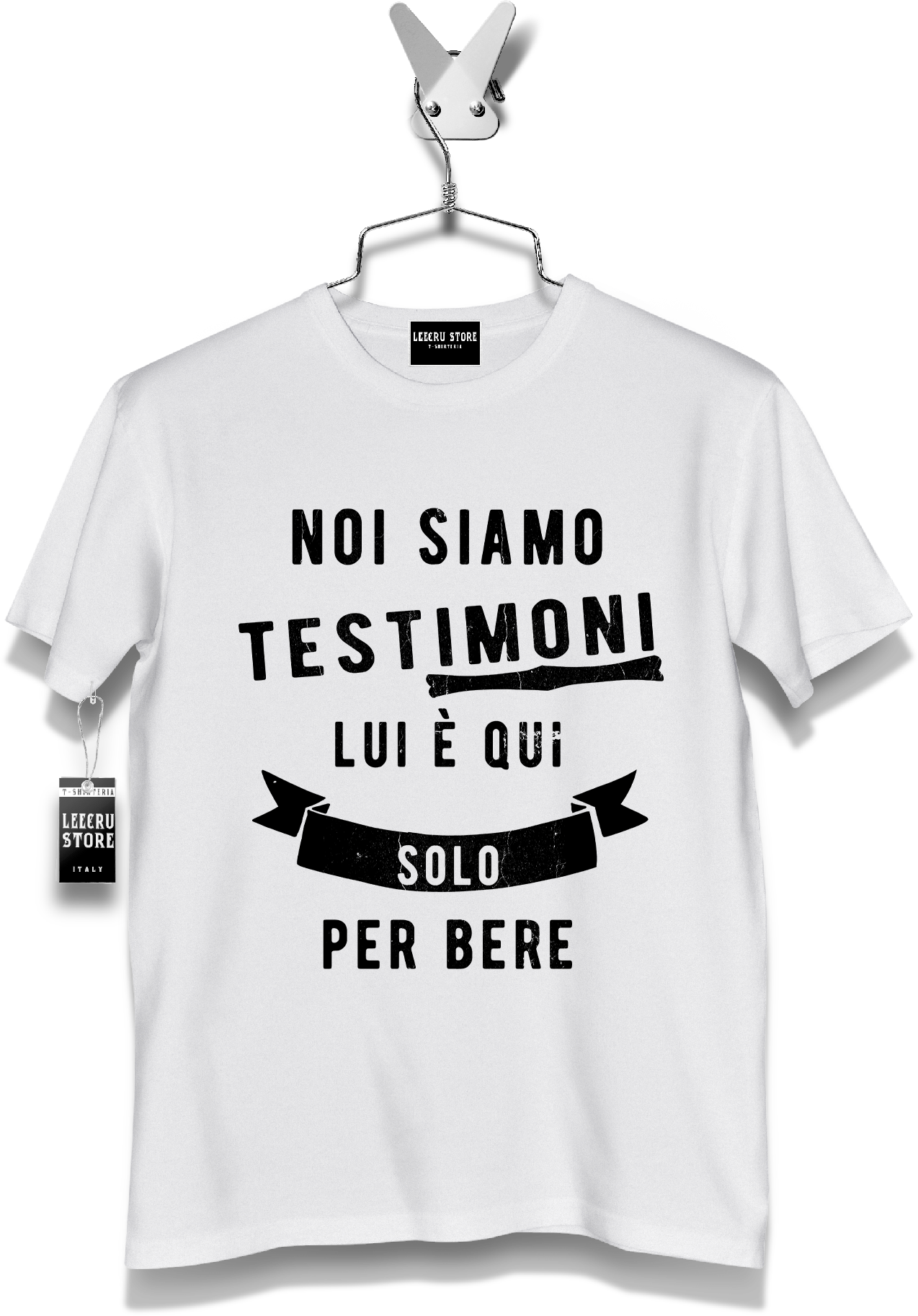 T-Shirt LeecruStore" Noi siamo i testimoni "