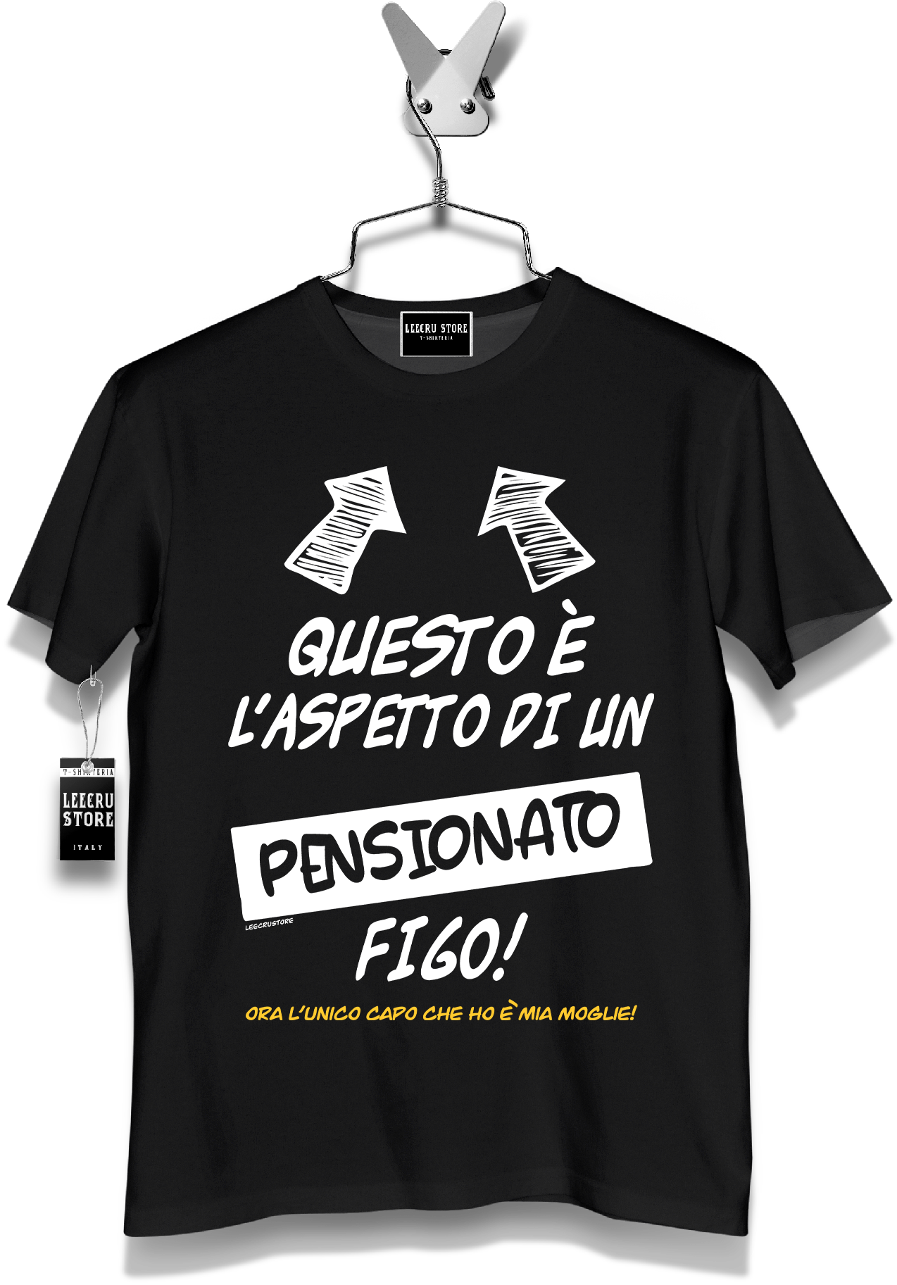 T-Shirt LeecruStore" Questo è l'aspetto "