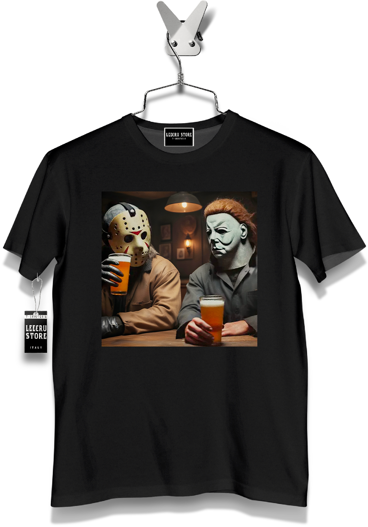 T-Shirt LeecruStore"2 amici al bar "