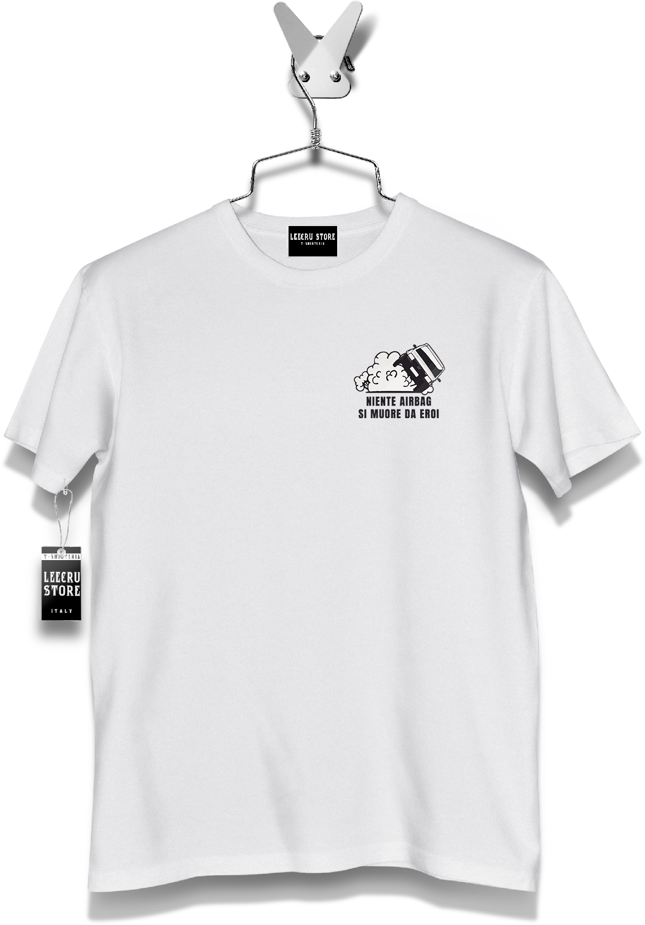 T-Shirt LeecruStore" Niente Airbag "