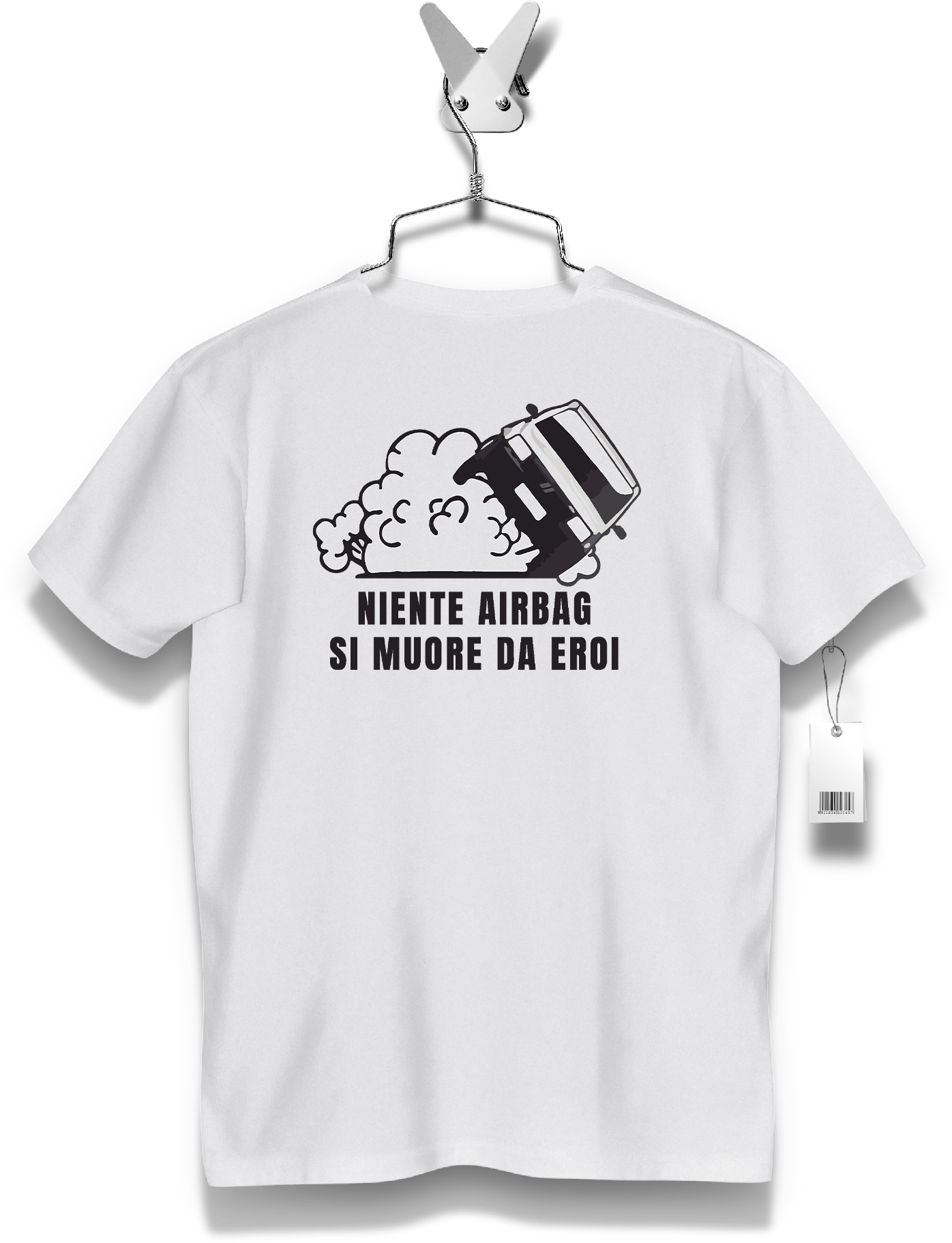 T-Shirt LeecruStore" Niente Airbag "