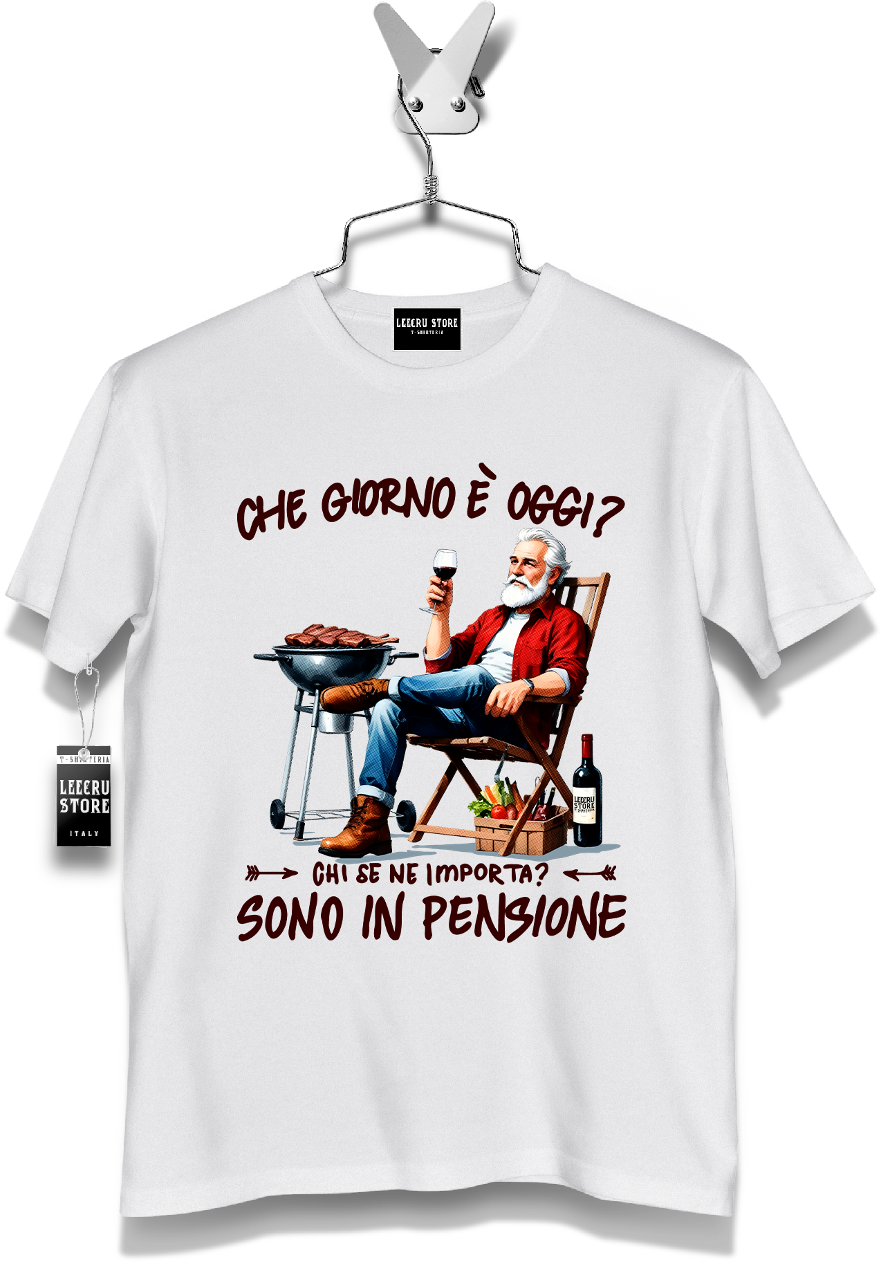 T-Shirt LeecruStore" Che giorno è oggi? "