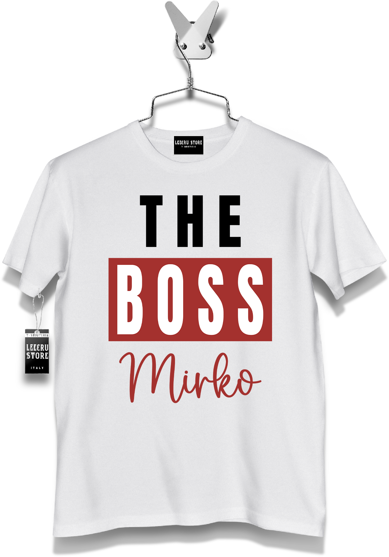 T-Shirt LeecruStore" The Real Boss "