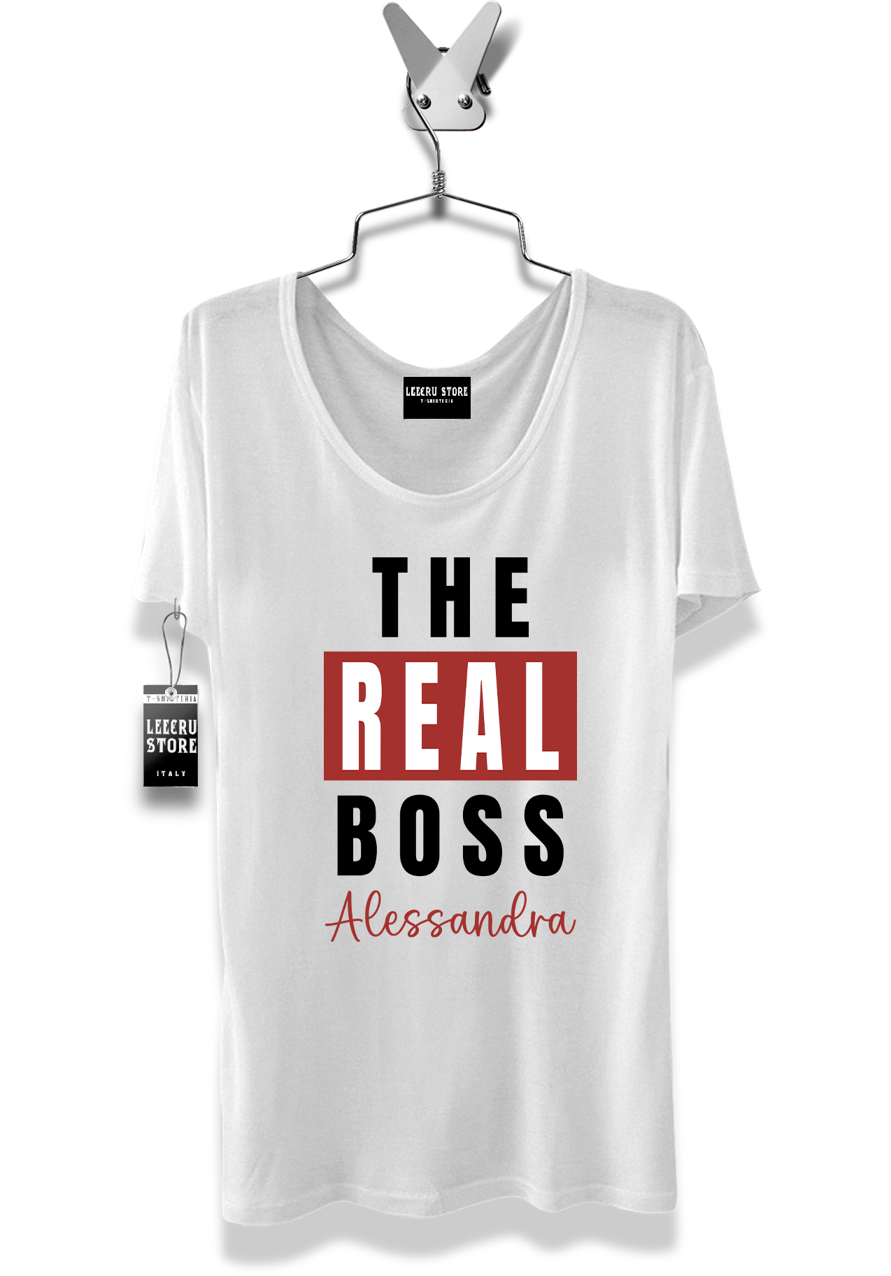T-Shirt LeecruStore" The Real Boss "