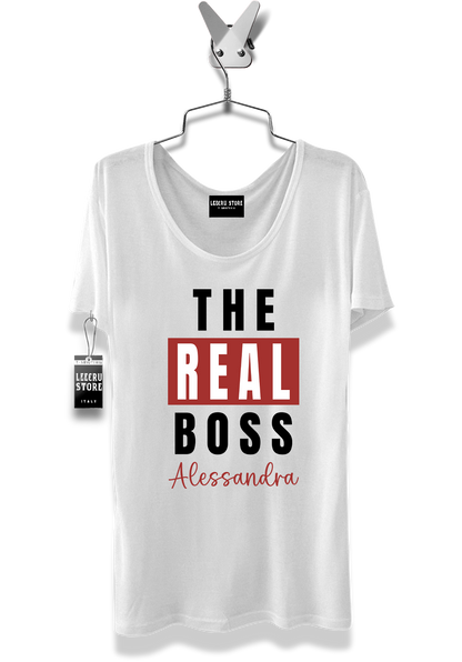 T-Shirt LeecruStore" The Real Boss "