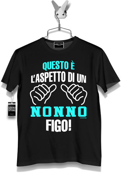T-Shirt LeecruStore" questo è l'aspetto di un nonno figo "