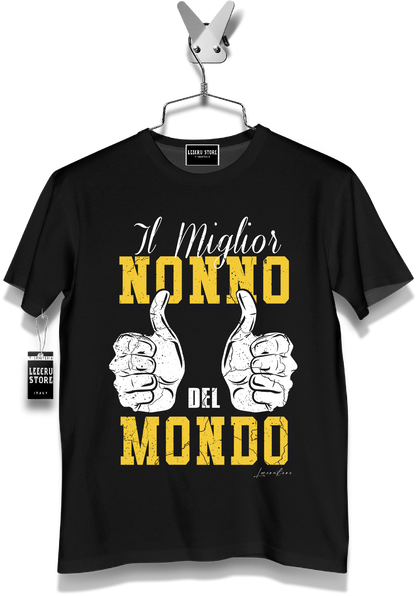 T-Shirt LeecruStore" Il miglior nonno"