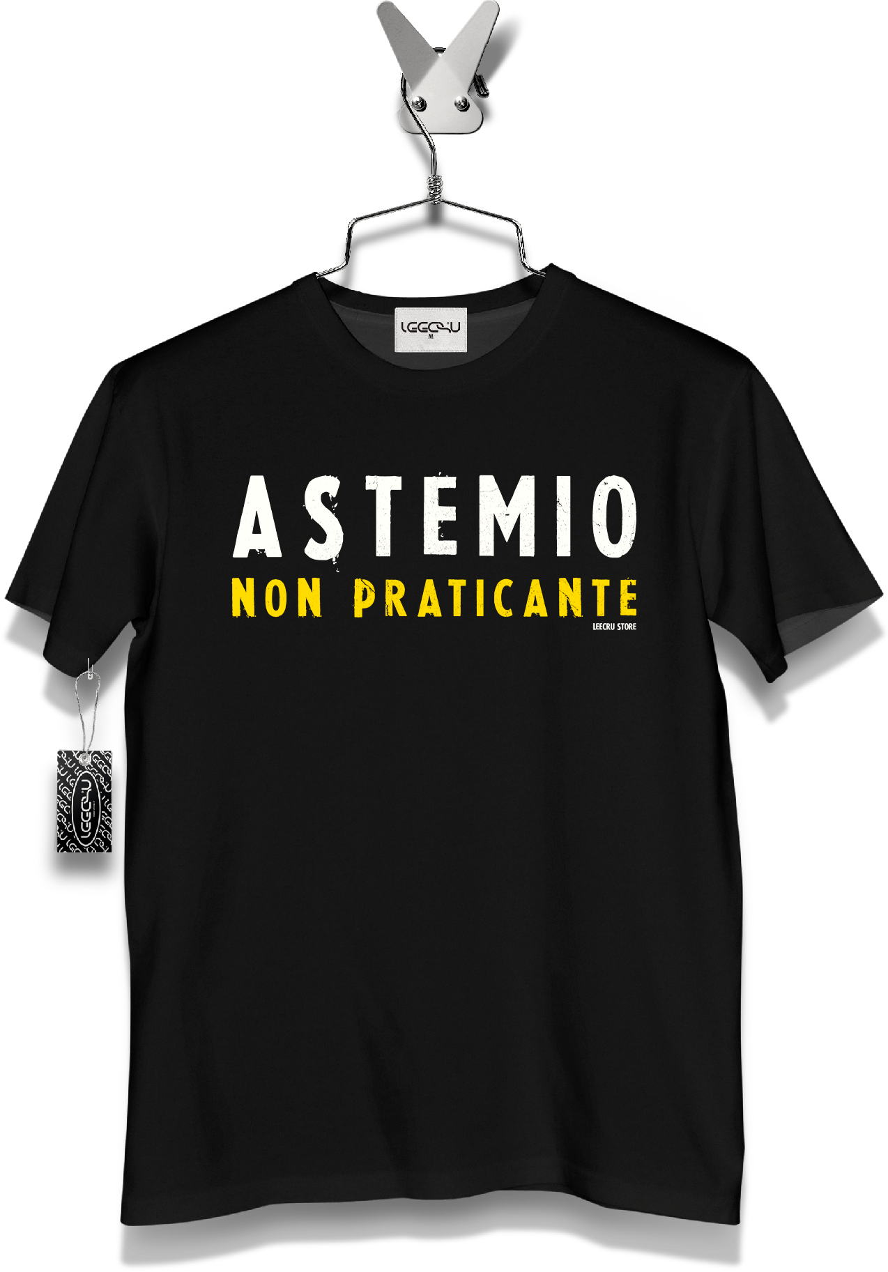T-Shirt LeecruStore" Astemio/A non praticante!