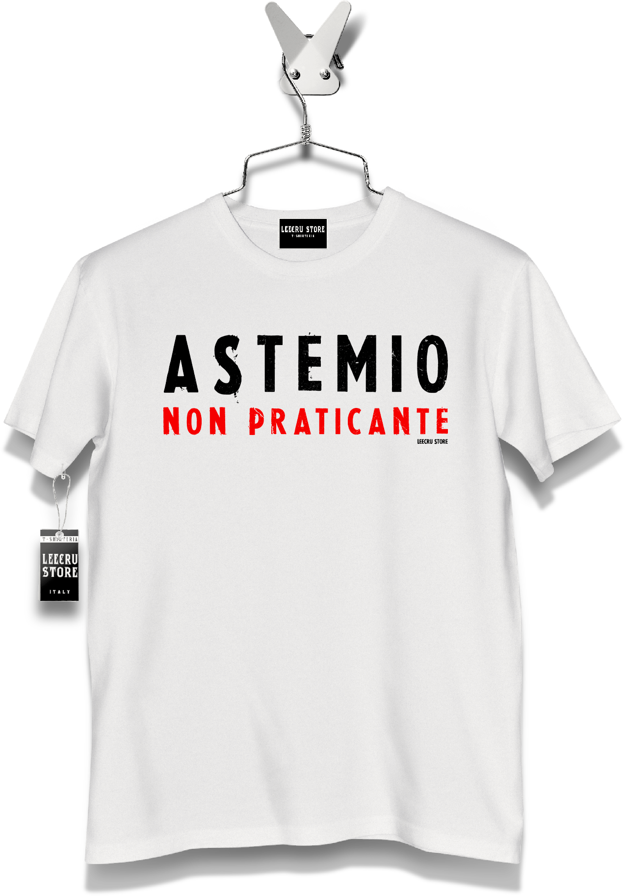T-Shirt LeecruStore" Astemio/A non praticante!