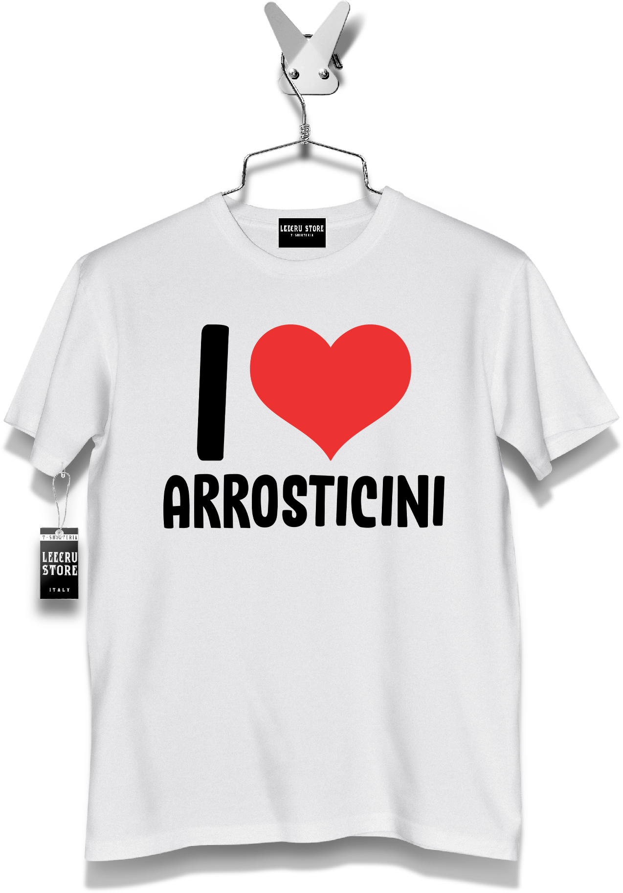 T-Shirt LeecruStore" I Love arrosticini "
