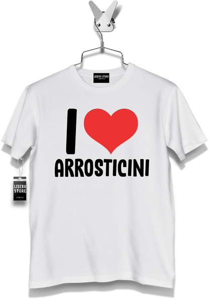 T-Shirt LeecruStore" I Love arrosticini "