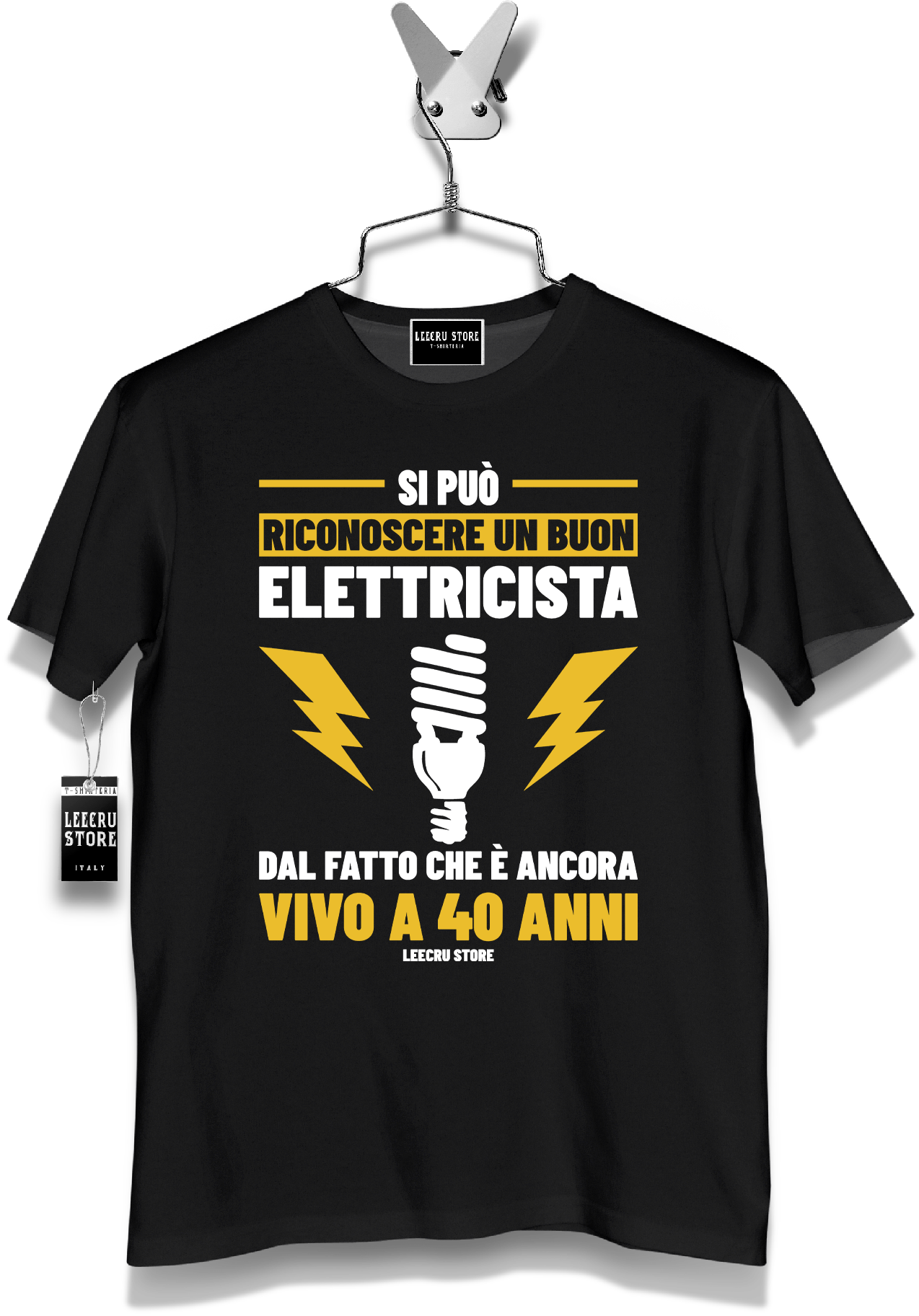 T-Shirt LeecruStore" Elettricista "