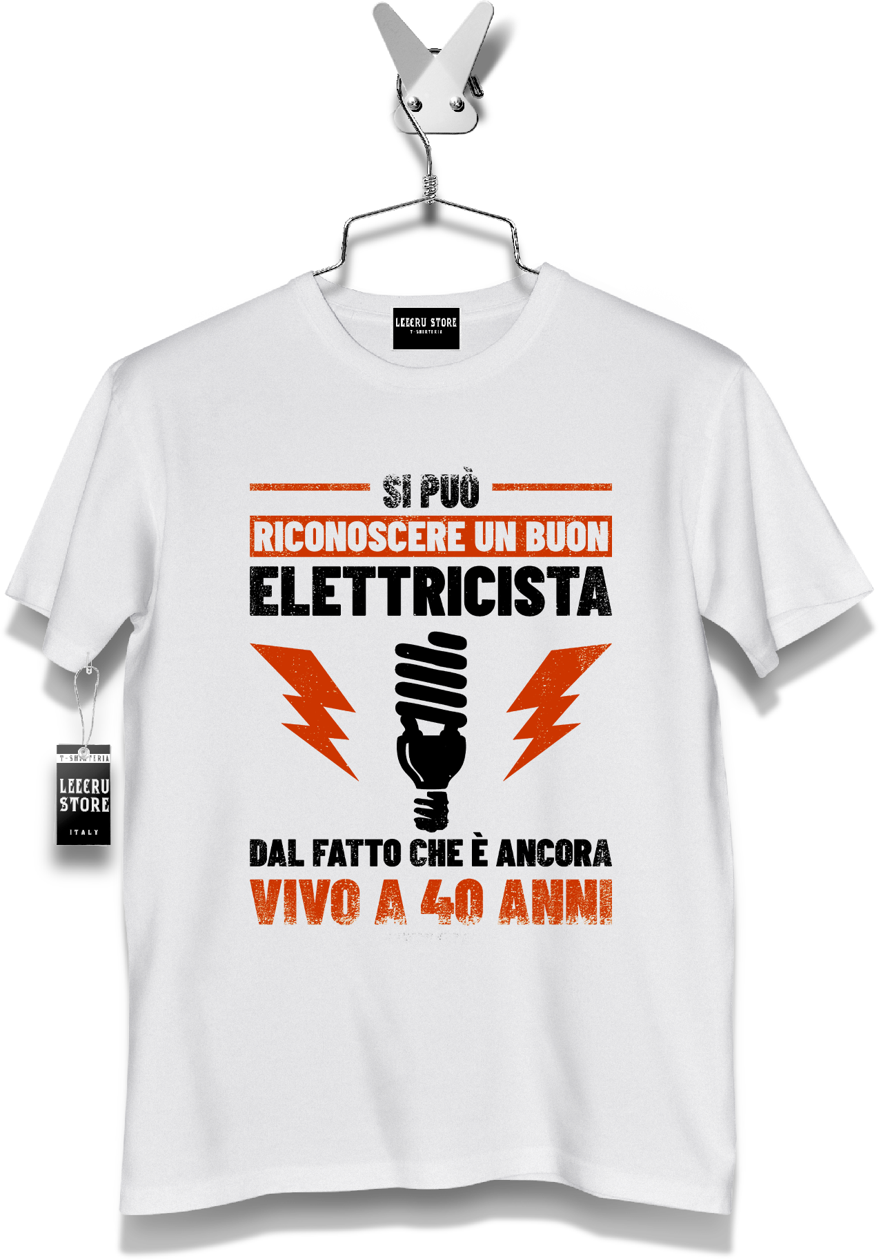 T-Shirt LeecruStore" Elettricista "