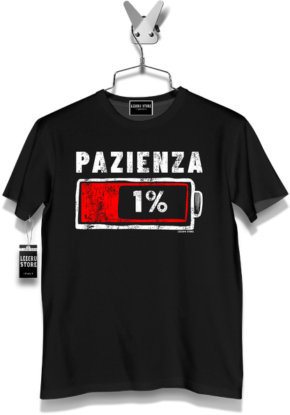 T-Shirt LeecruStore" Pazienza "