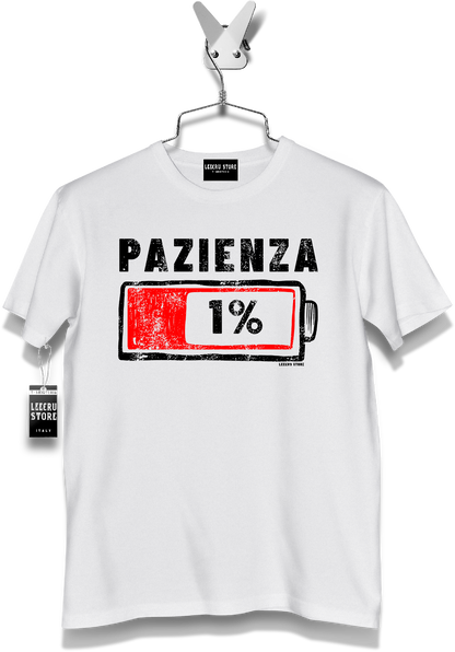 T-Shirt LeecruStore" Pazienza "