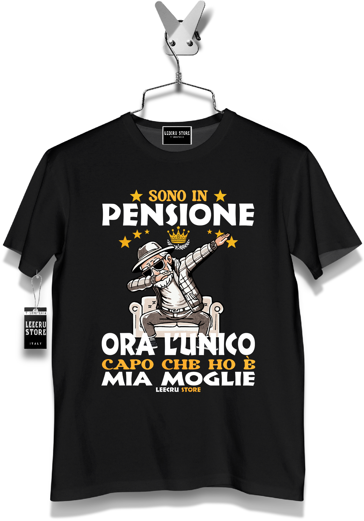 T-Shirt LeecruStore" Pensione "