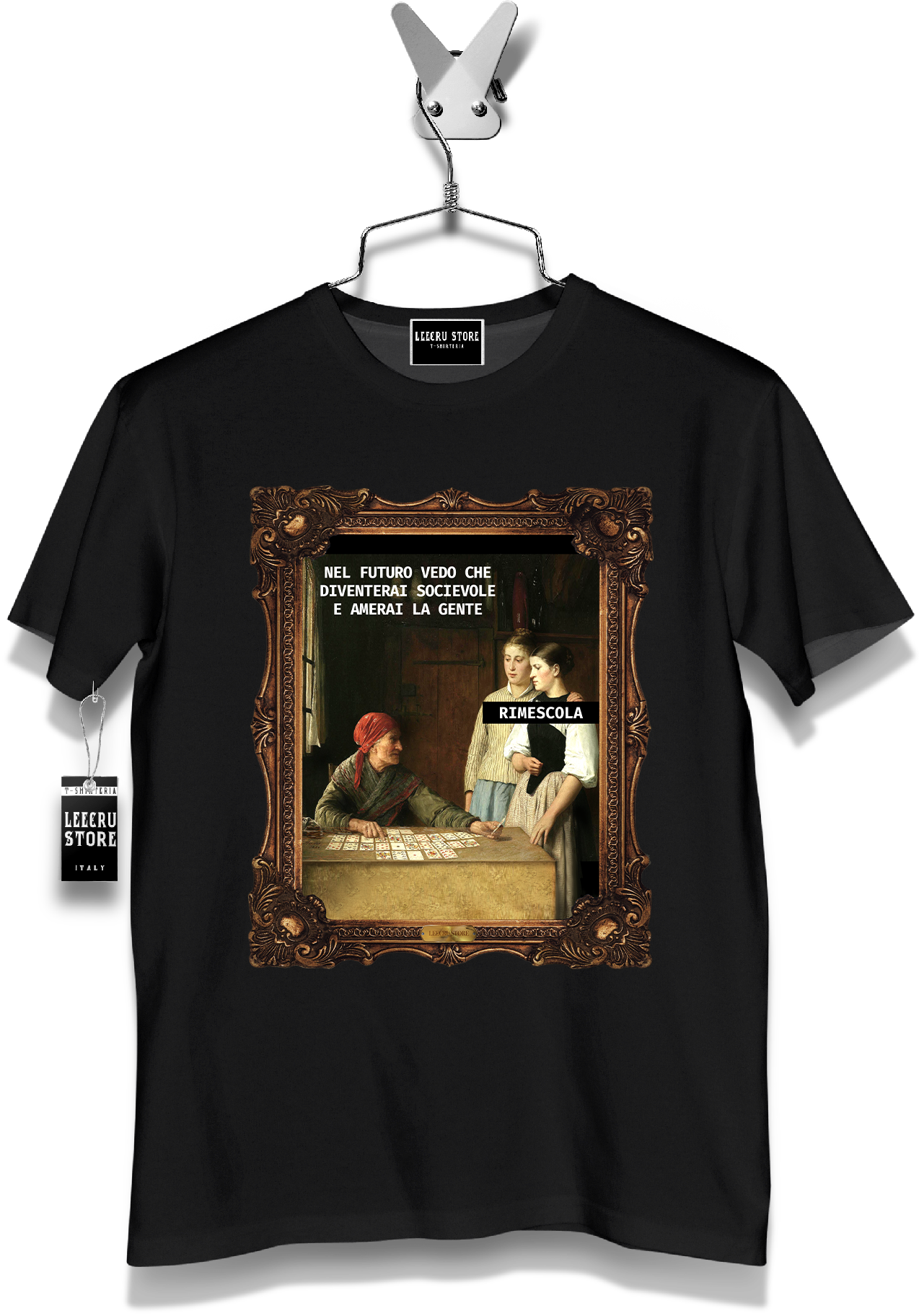T-Shirt LeecruStore" Nel futuro vedo... "