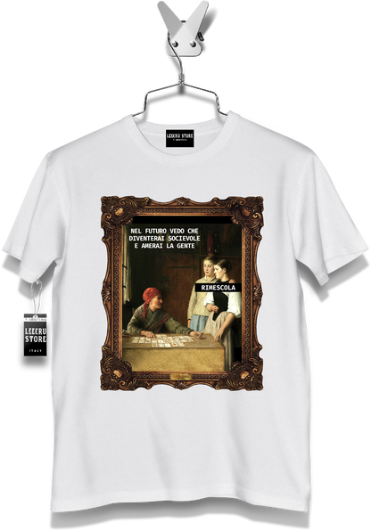 T-Shirt LeecruStore" Nel futuro vedo... "