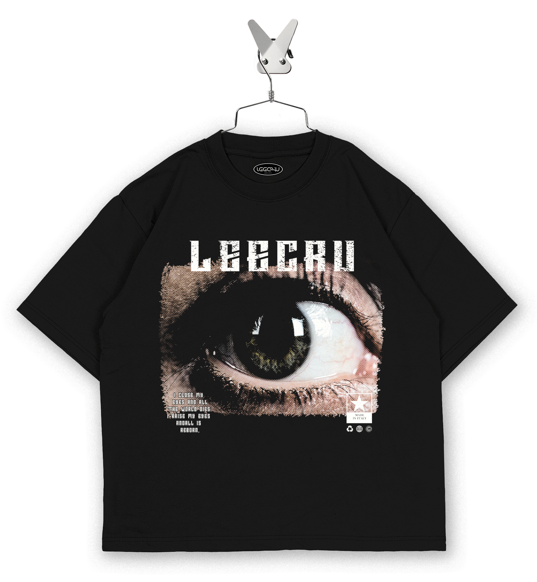 T-Shirt Leecru "Occhio"