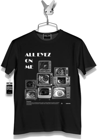 T-Shirt Leecru " All eyez on me "