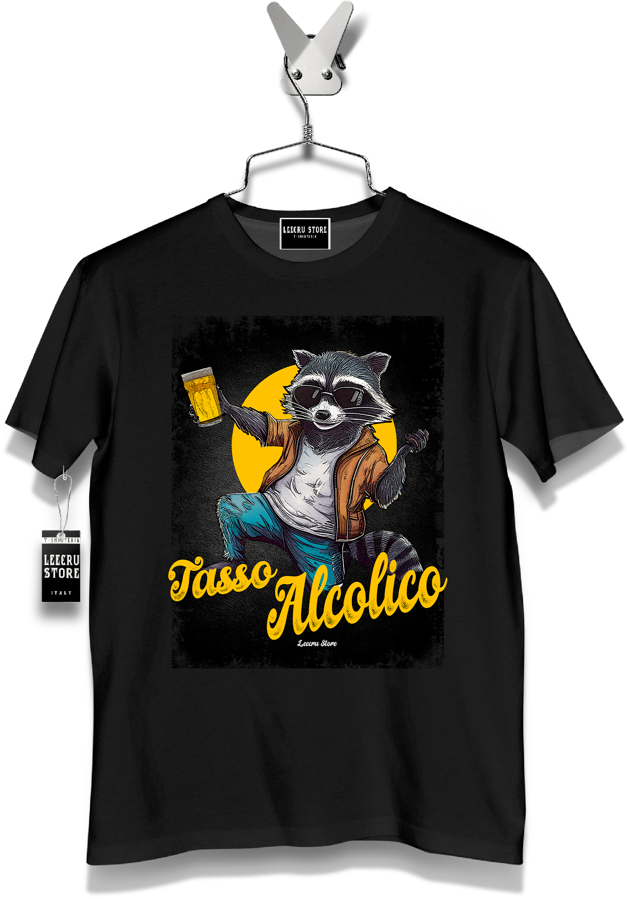 T-Shirt LeecruStore" Tasso alcolico"