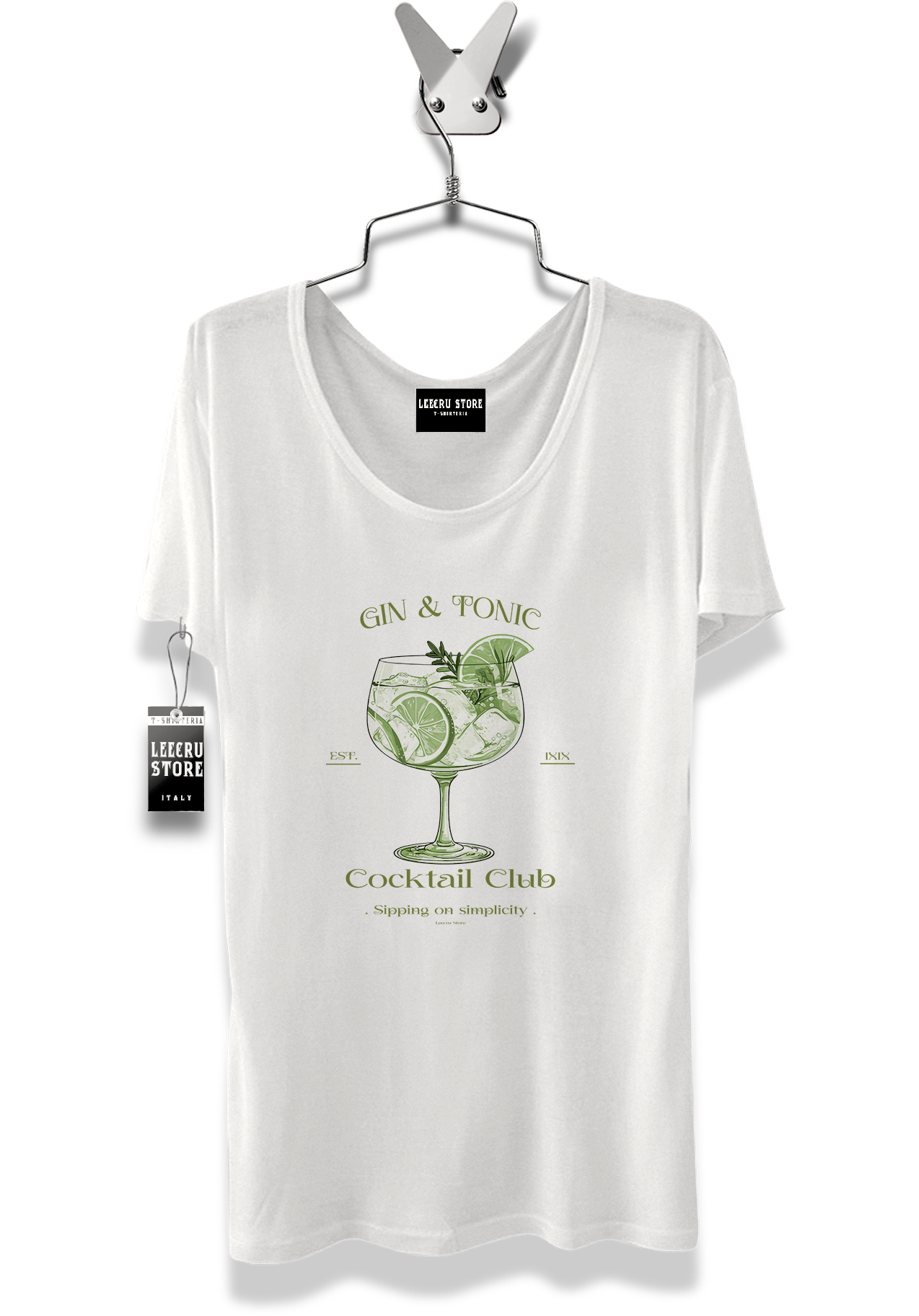 T-Shirt LeecruStore" Gin & Tonic "