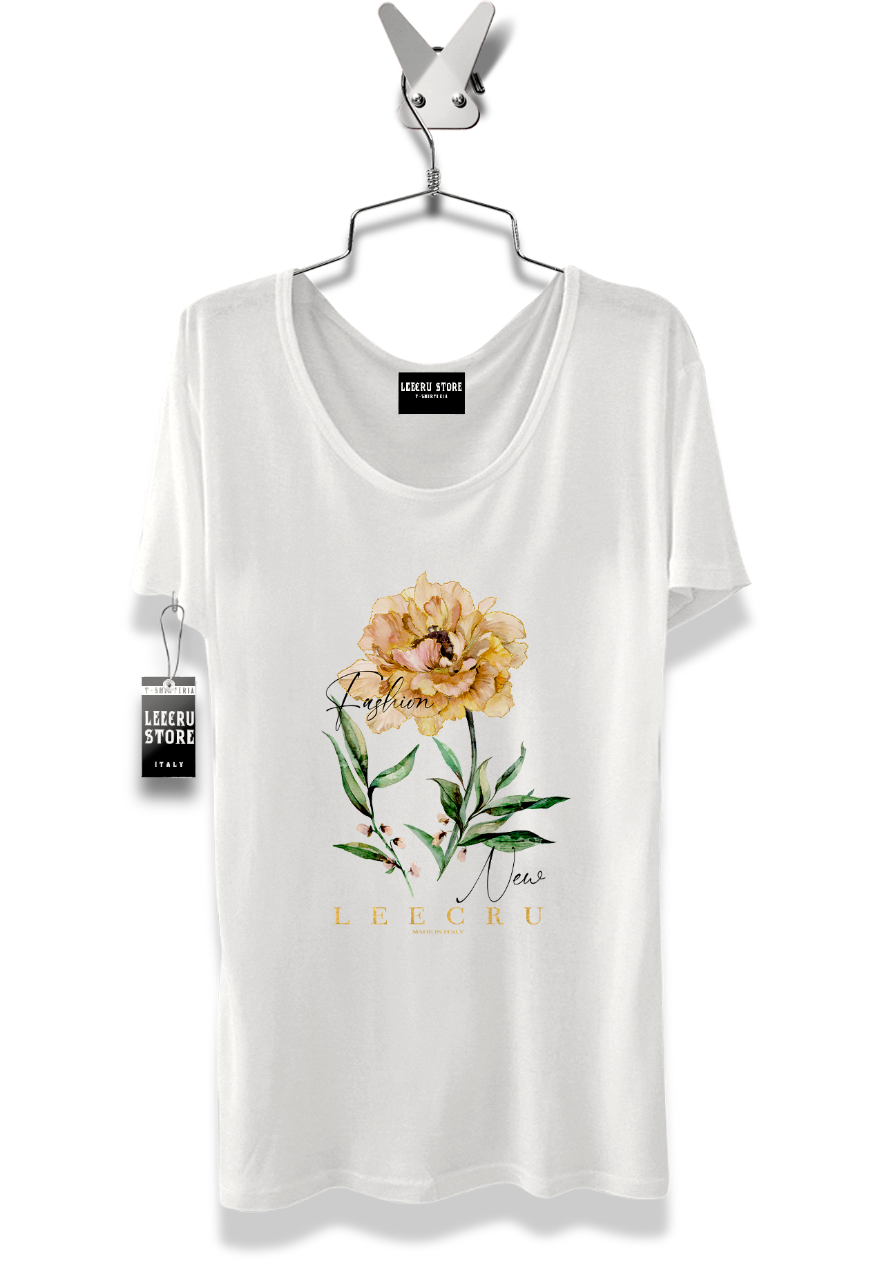 T-Shirt Leecru "Fashion news"