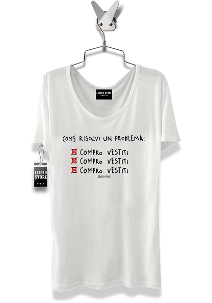 T-Shirt LeecruStore" Come risolvi un problema  "