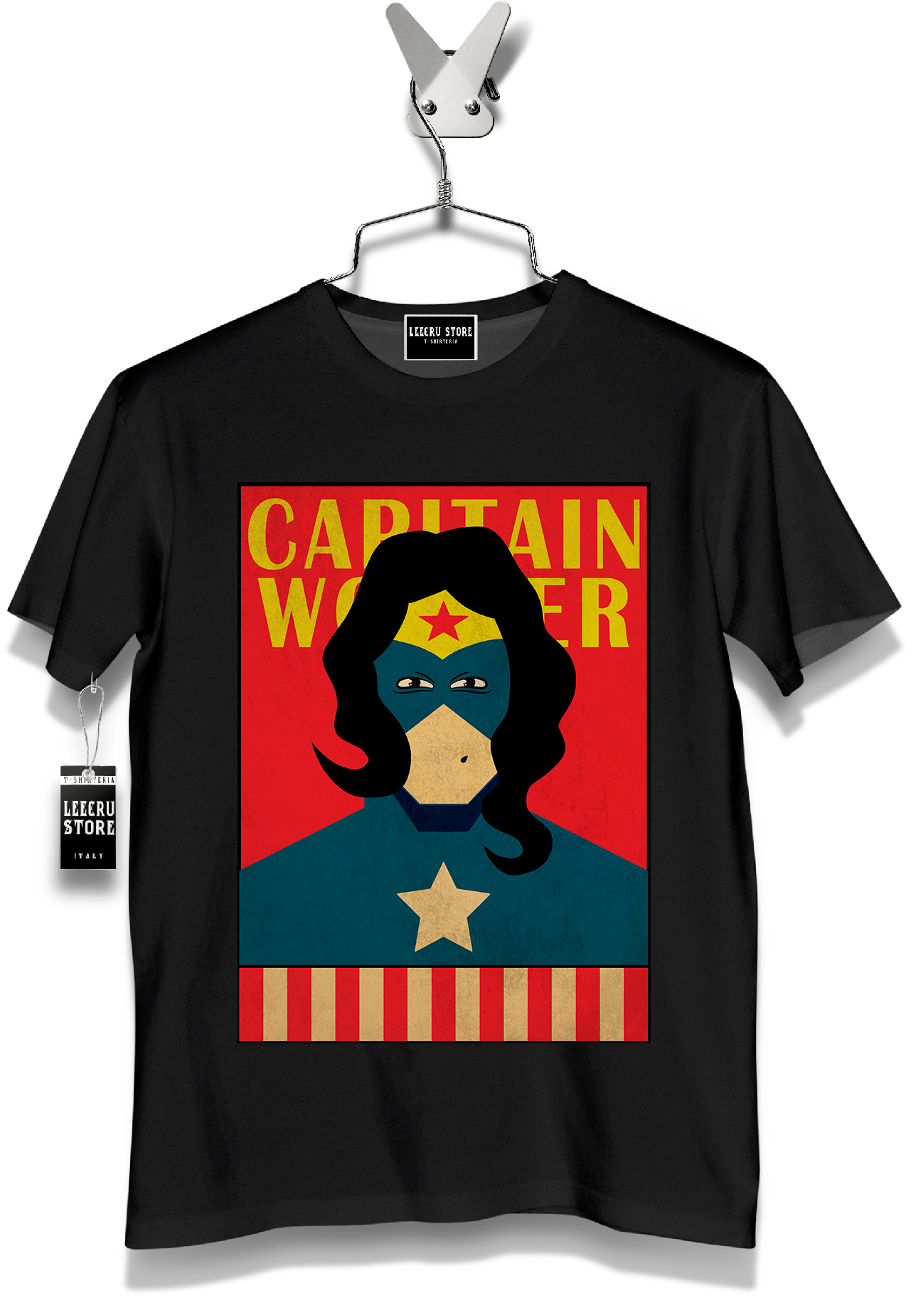 T-Shirt LeecruStore" Capitain wonder"