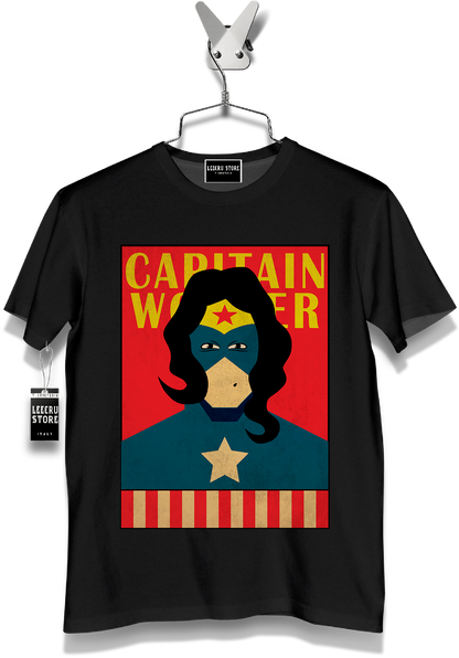 T-Shirt LeecruStore" Capitain wonder"