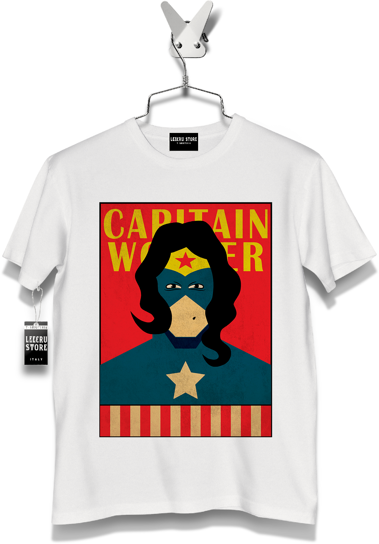 T-Shirt LeecruStore" Capitain wonder"