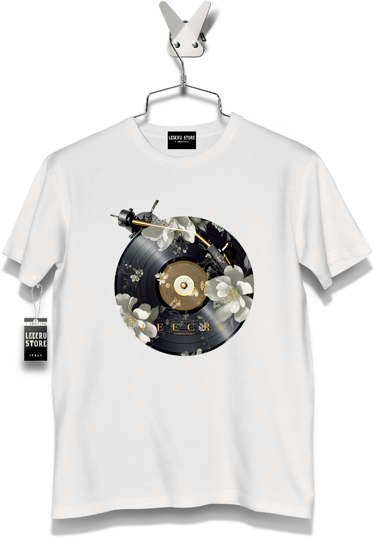 T-Shirt Leecru "Disco "