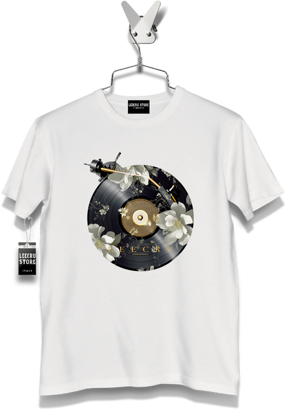 T-Shirt Leecru "Disco "