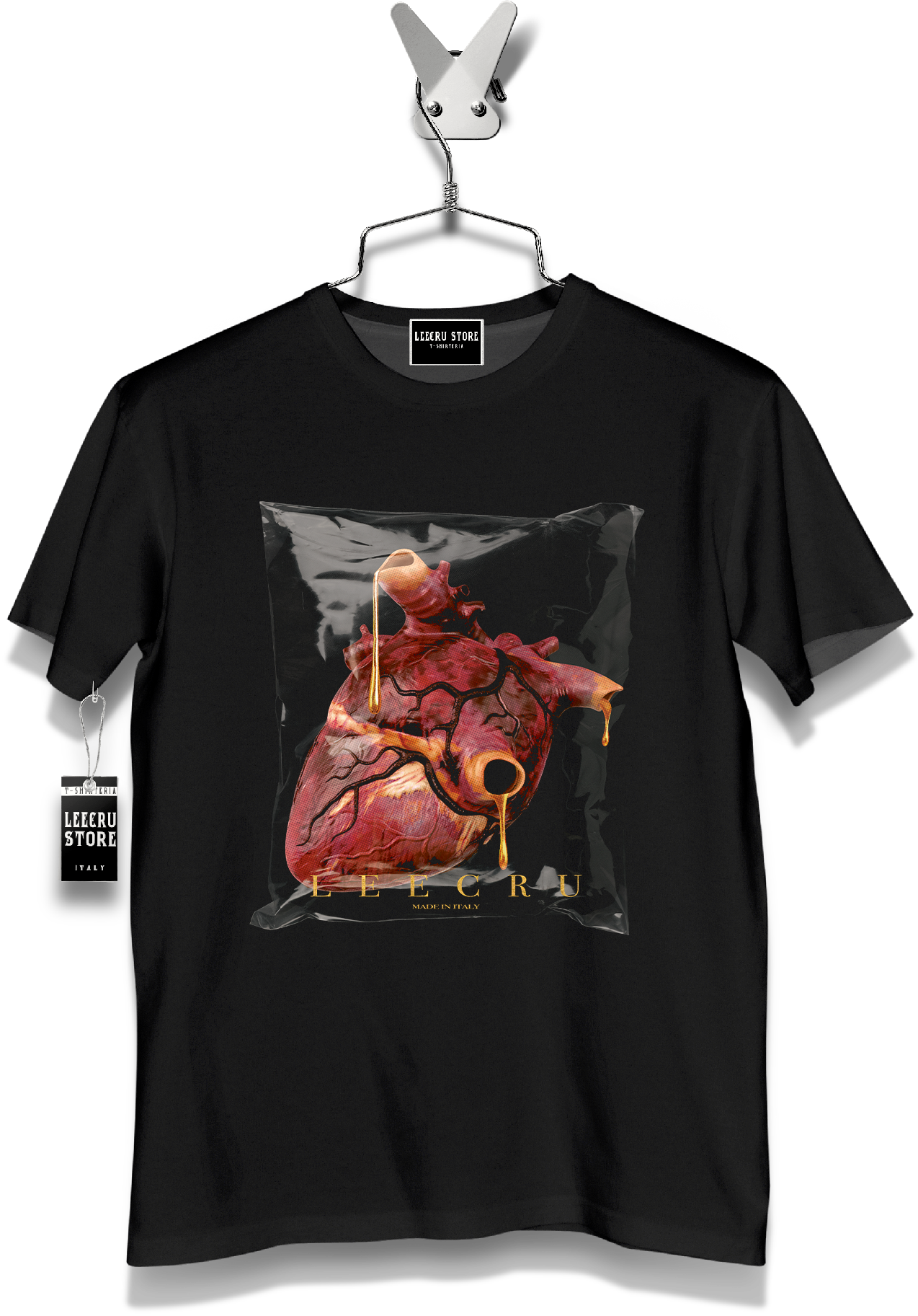 T-Shirt Leecru "Cuore"