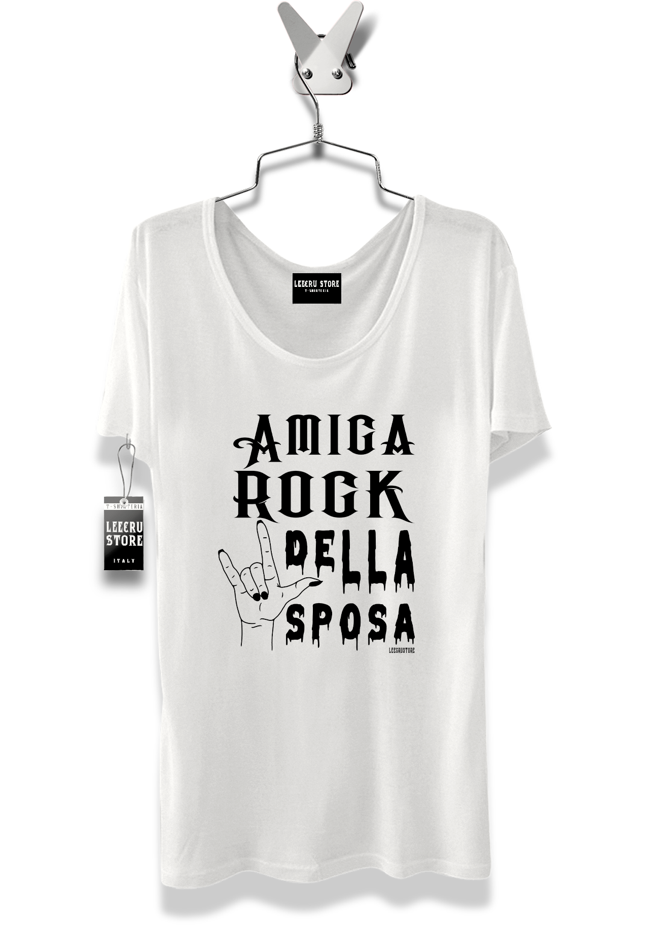 T-Shirt LeecruStore" Amica Rock "