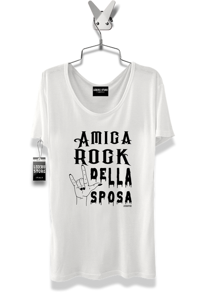 T-Shirt LeecruStore" Amica Rock "