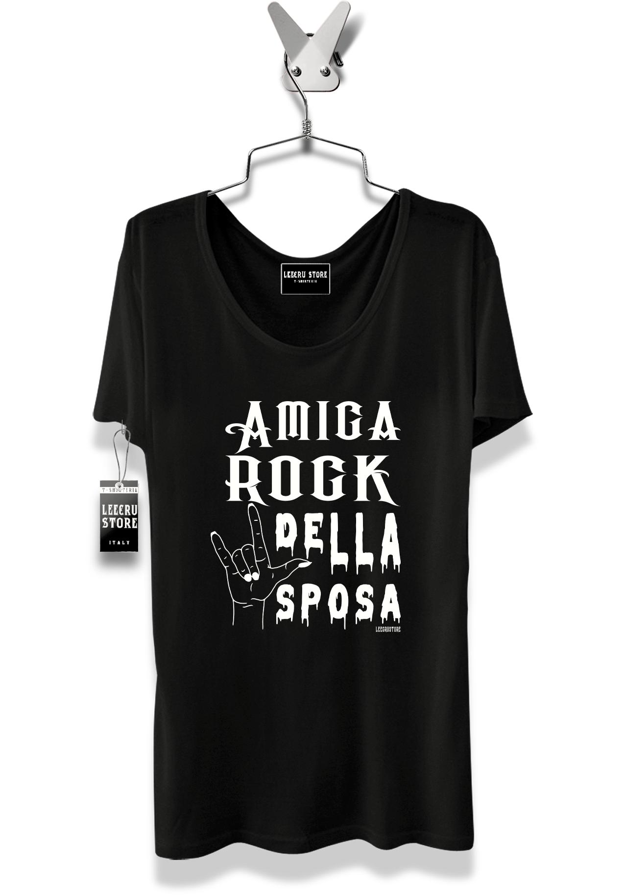 T-Shirt LeecruStore" Amica Rock "