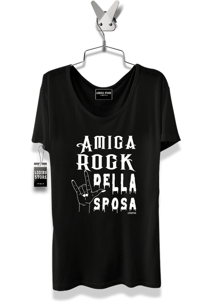 T-Shirt LeecruStore" Amica Rock "