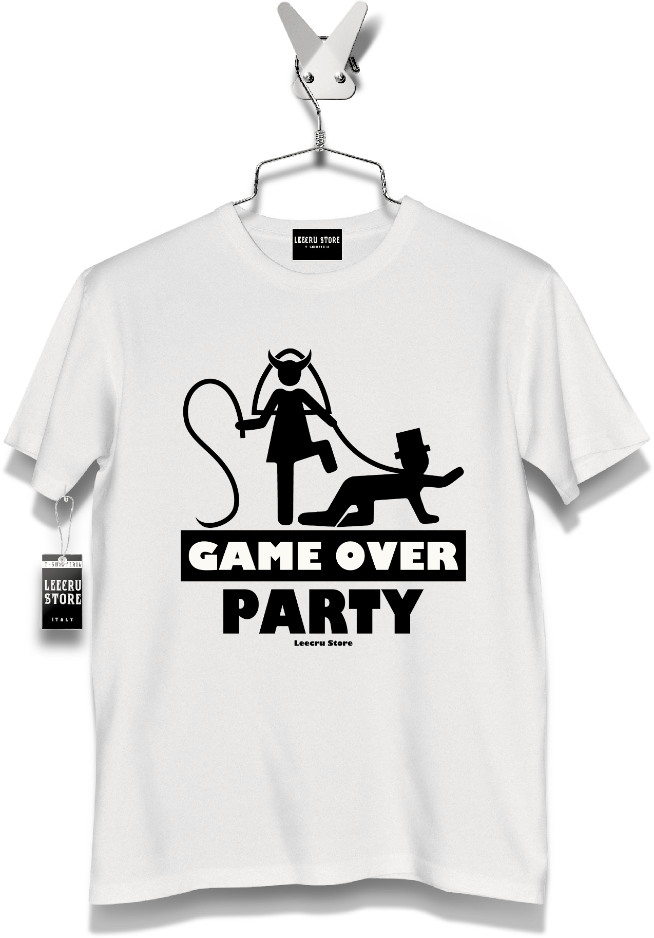T-Shirt LeecruStore" Game over party "
