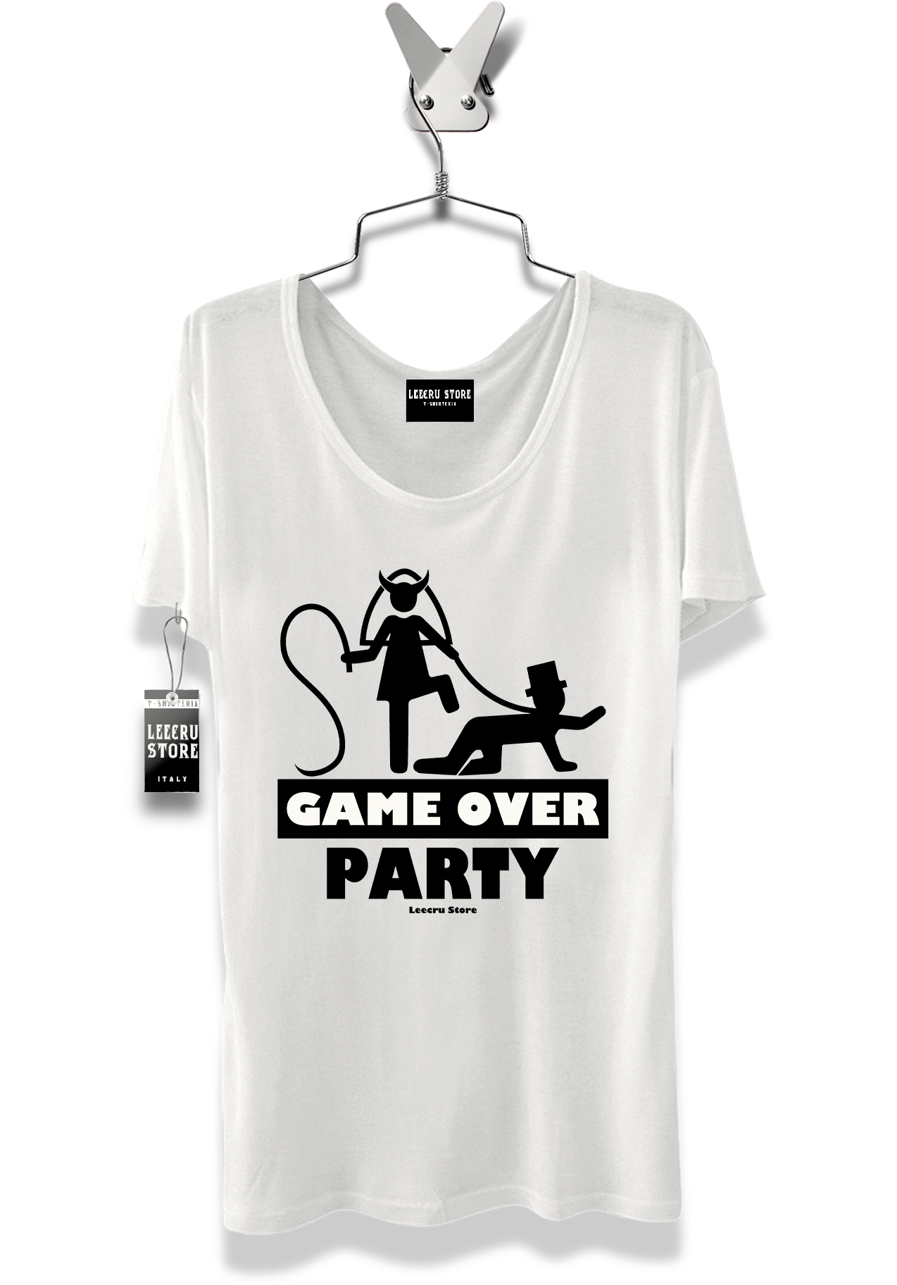 T-Shirt LeecruStore" Game over party "