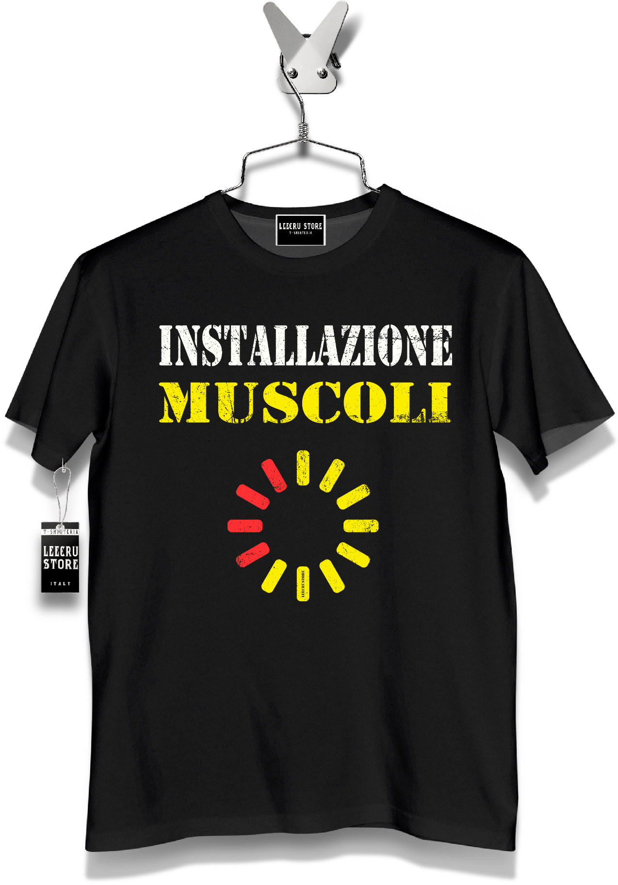 T-Shirt LeecruStore" Installazioni muscoli "